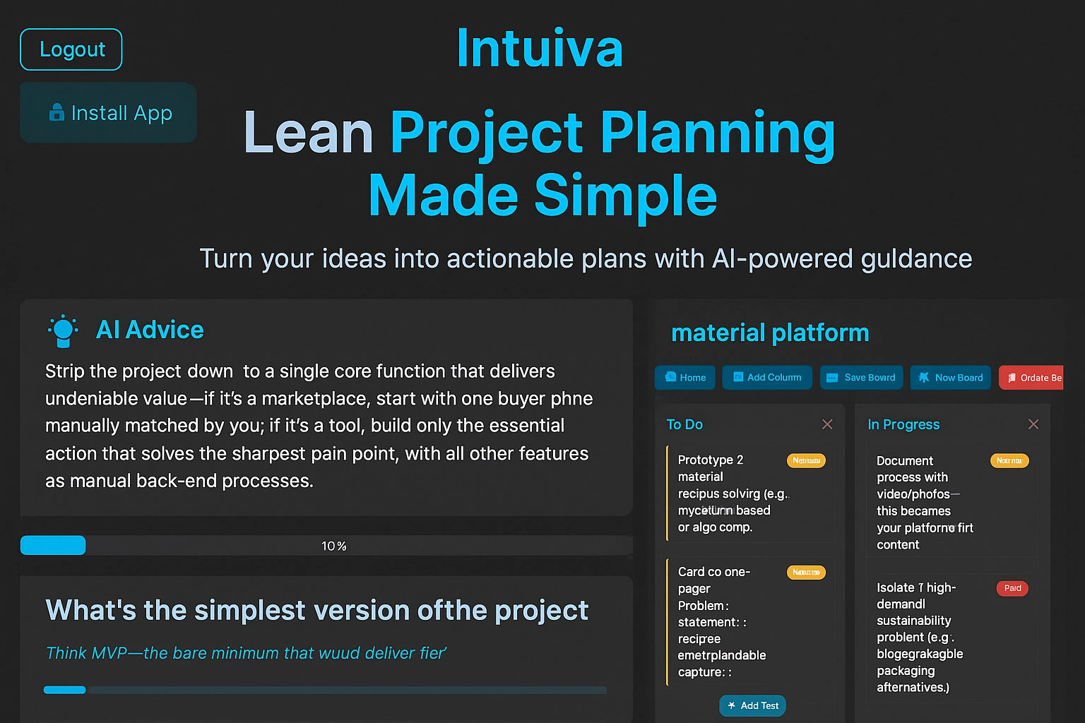 Intuiva app screenshot