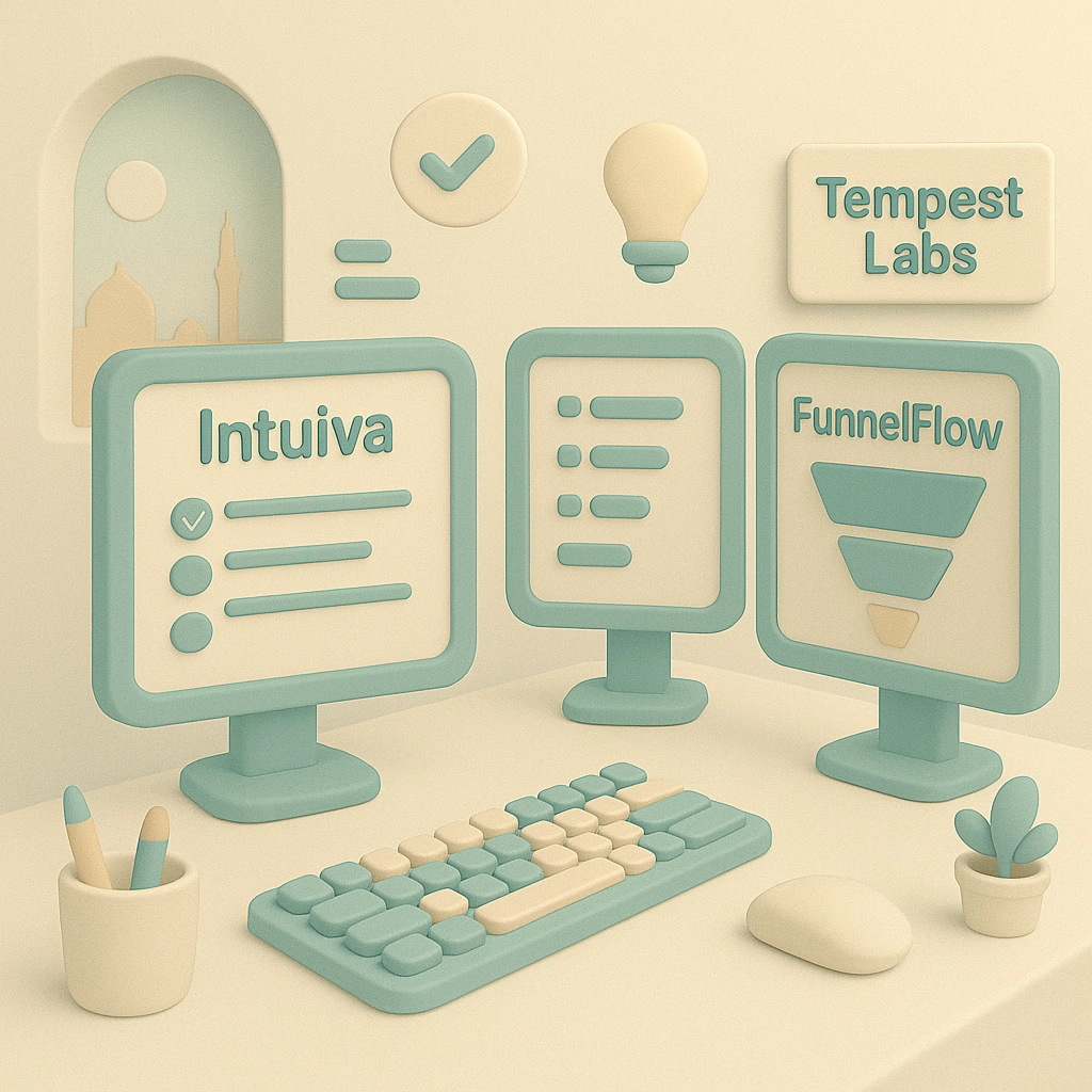 Minimalist software design showing clean interface